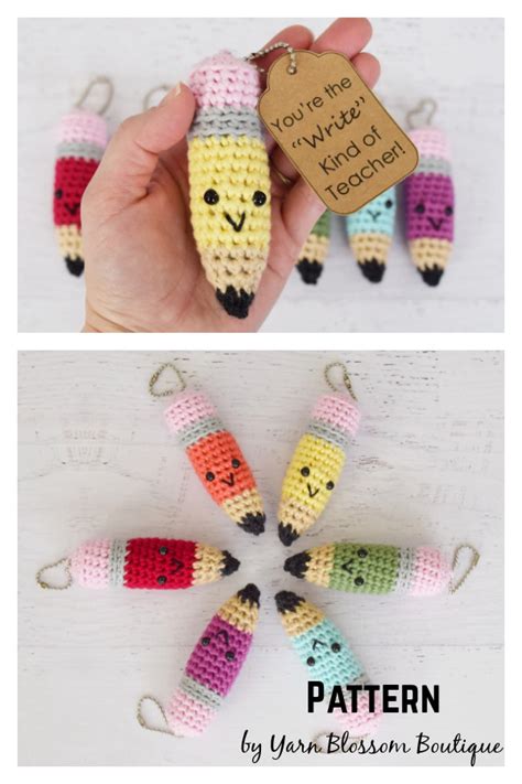 Pencil Crochet Pattern