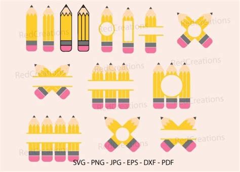 Download Pencil Monogram Crafts