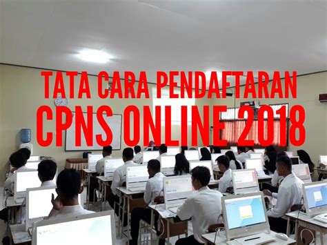 Ilustrasi pendaftaran CPNS online