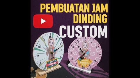 Tutorial Membuat Jam Dinding