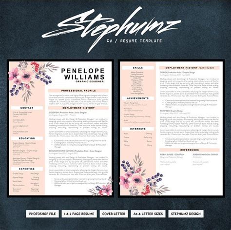 Penelope Hart Resume Template