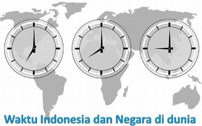 Penentuan Waktu Resmi Indonesia