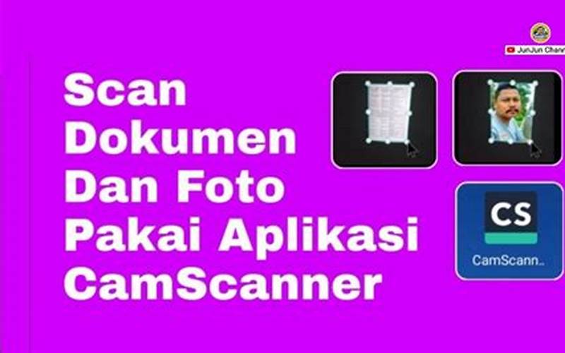 Pengambilan Foto Dokumen Di Aplikasi Camscanner