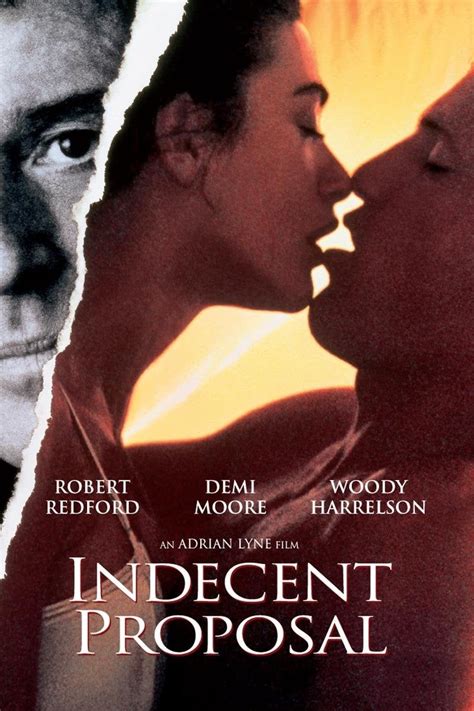 poster of indecent proposal movie