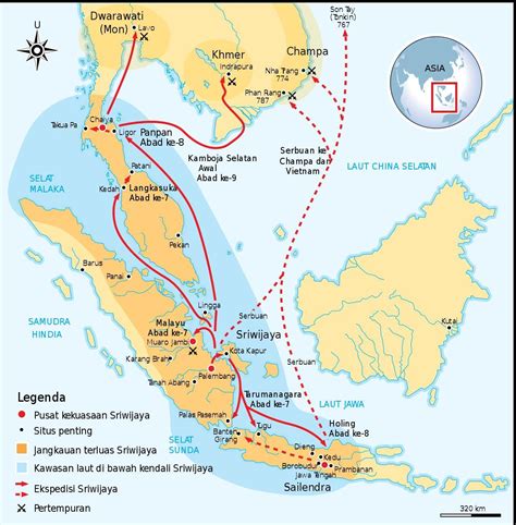 Pengaruh Sriwijaya di Nusantara