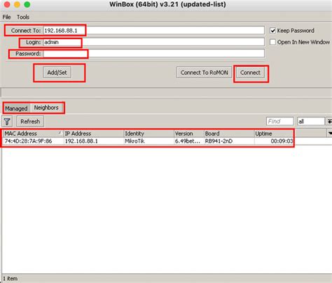 Pengaturan Konfigurasi Router Menggunakan Aplikasi Winbox