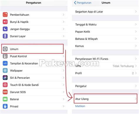 Pengaturan iPhone