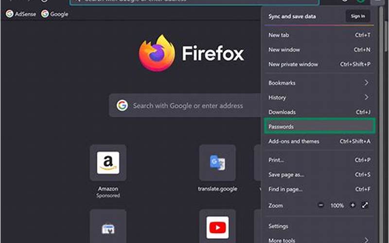 Pengelolaan Kata Sandi Mozilla Firefox