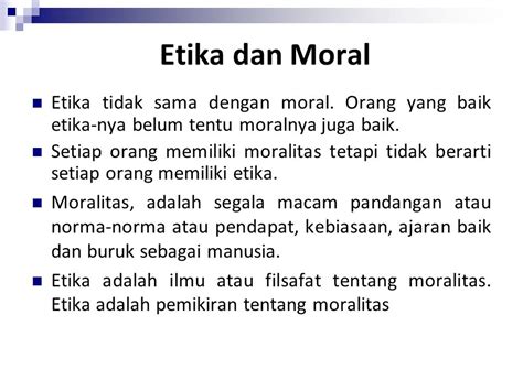 Pengenalan Nilai Moral dan Etika Lokal