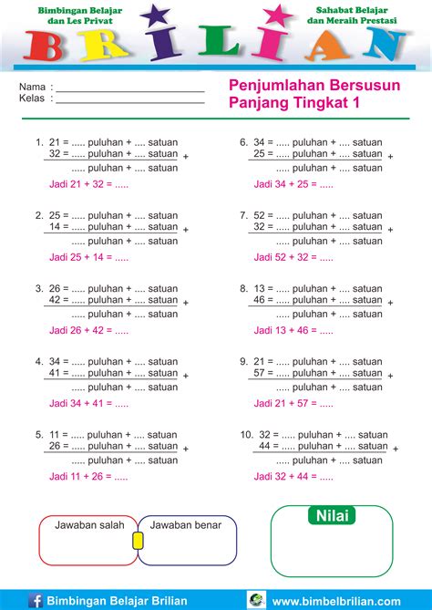 Pengenalan Operasi Penjumlahan dan Pengurangan Pada Materi Matematika Kelas 2 SD Semester 1