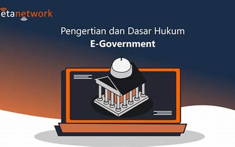 Pengertian E-Government