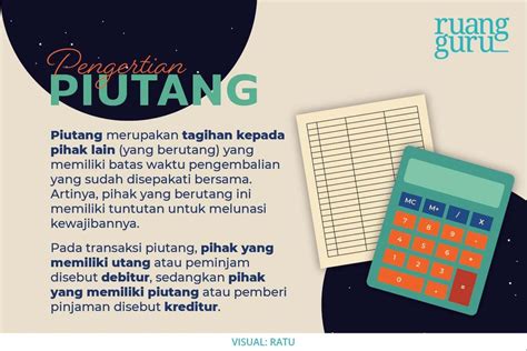 Pengertian Dari Piutang