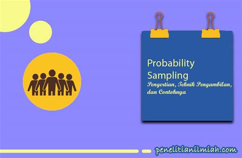 Pengertian Probability Sampling
