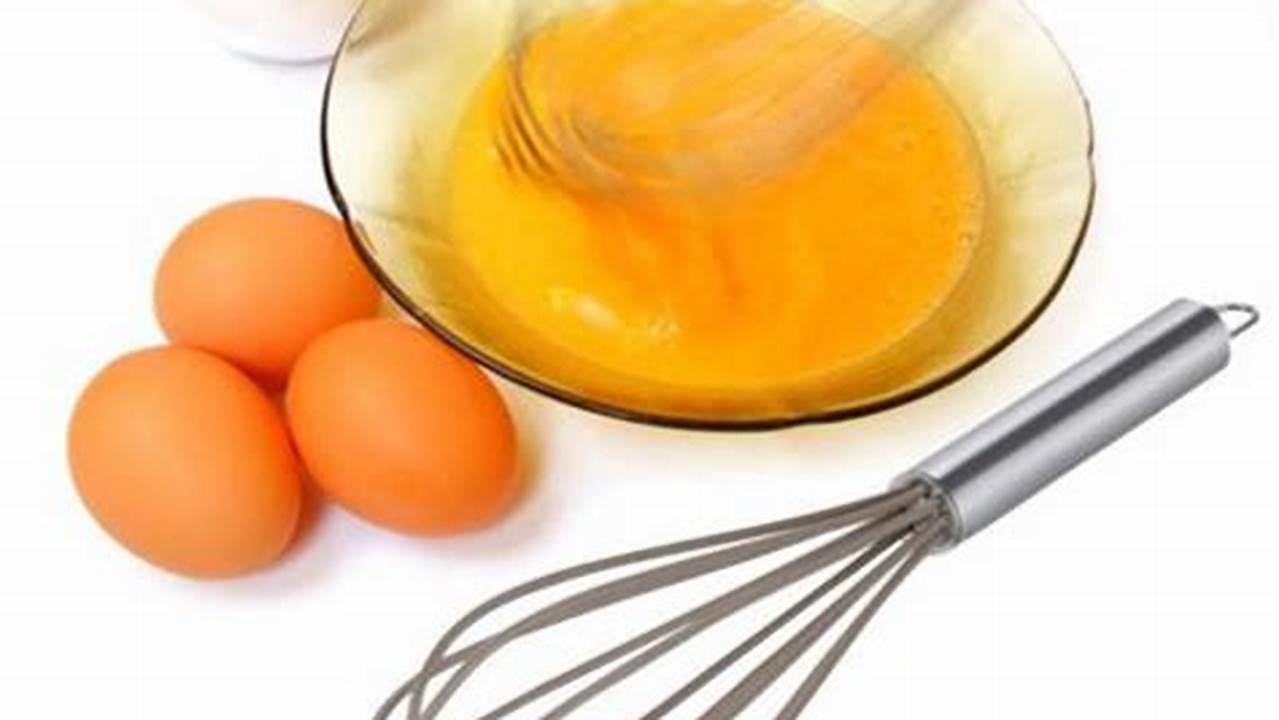 Pengocokan Telur, Resep6-10k