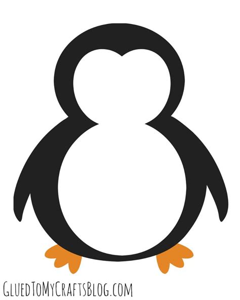 Penguin Template Free Printable