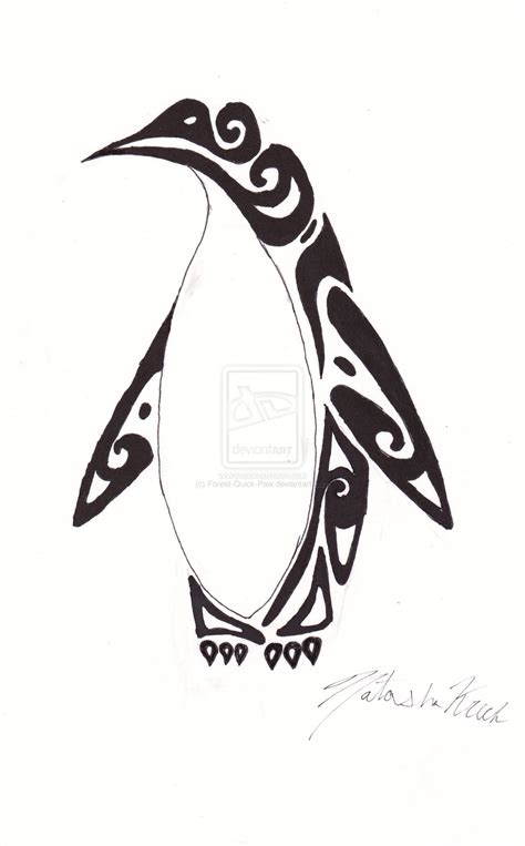 90 Penguin Tattoos For the Animal Lover