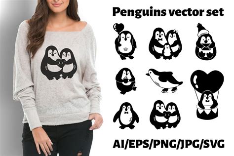 10 Best Penguins SVG Files for Cuteness Overload: Creative and Adorable Penguin Designs for Craft Projects