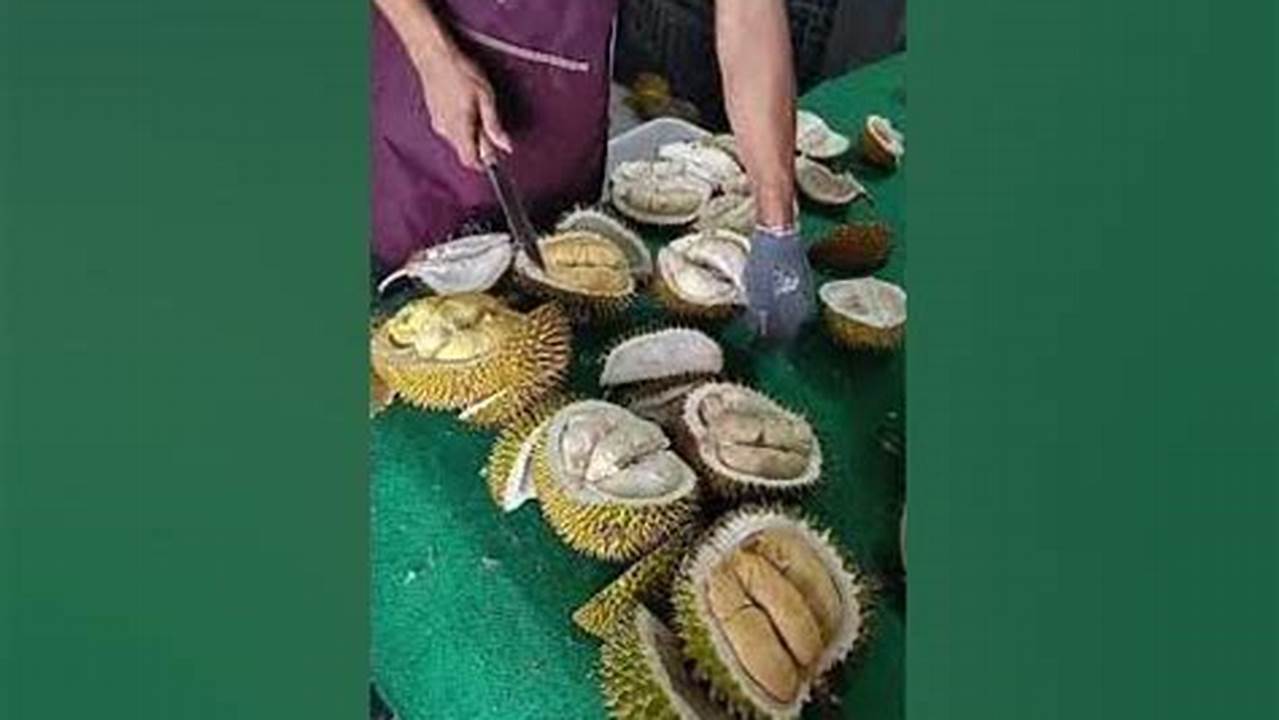 Pengupasan Durian, Resep6-10k