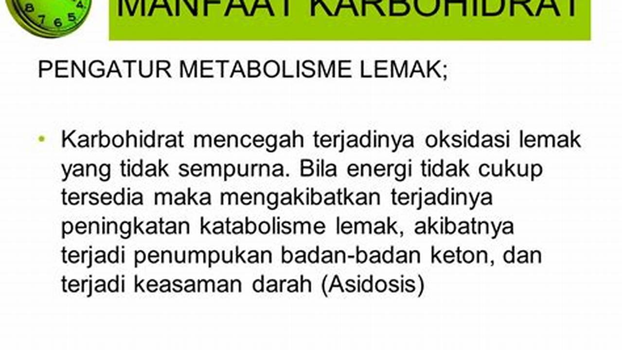 Peningkatan Metabolisme, Manfaat
