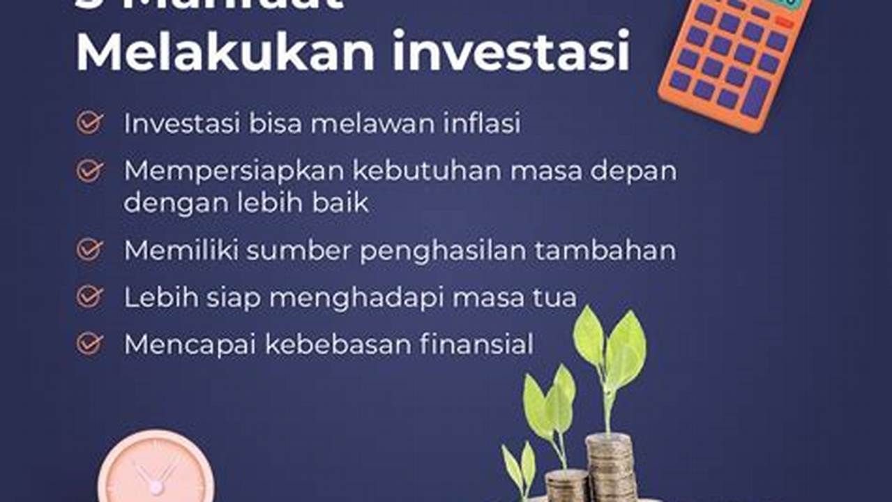 Peningkatan Investasi, Manfaat