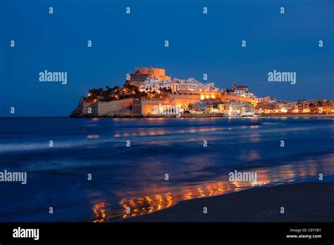 Peniscola Night Atmosphere