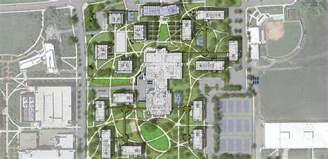 Penn State East Halls Map