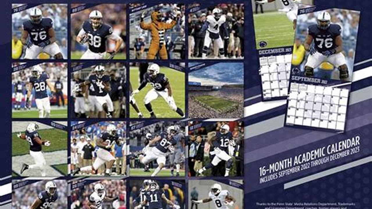 Penn State Spring 2024 Calendar Printable