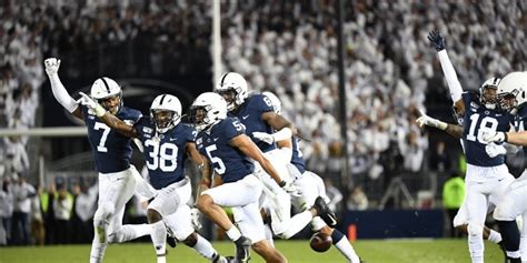 Unleashing the Nittany Lions: Penn State Conquers Michigan in a Thrilling Battle on the Gridiron