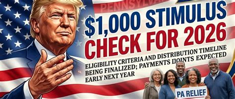 Pennsylvania Getting A Stimulus Check