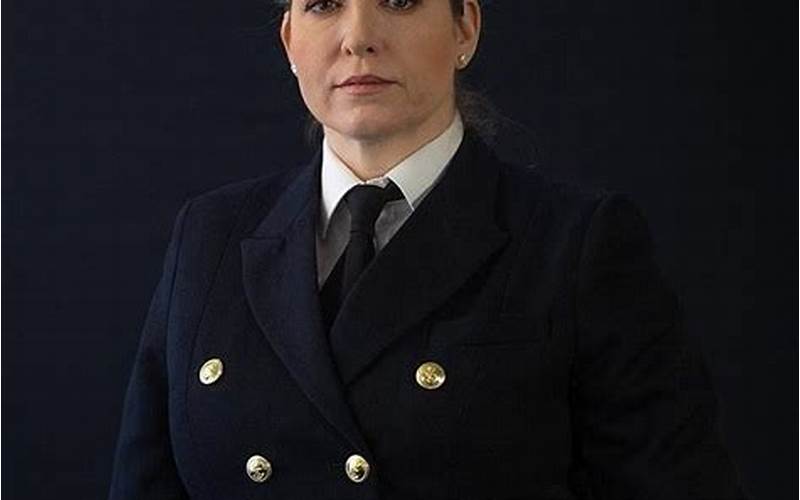 Penny Mordaunt As A Royal Navy Reservist