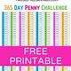 Penny Saving Challenge Printable