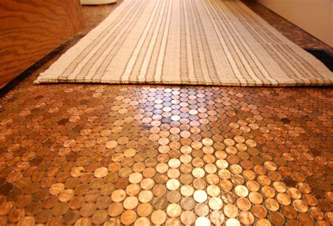 Penny Tile Kitchen Floor