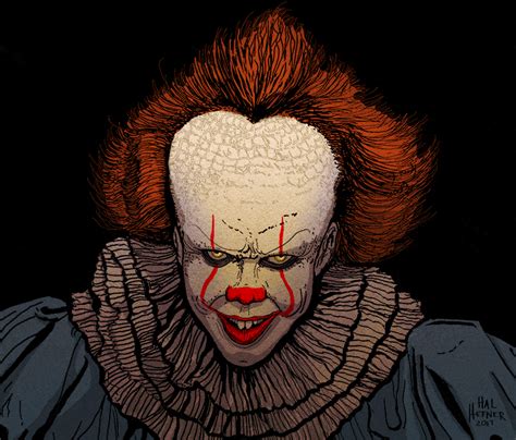 Pennywise Scary Face Gif