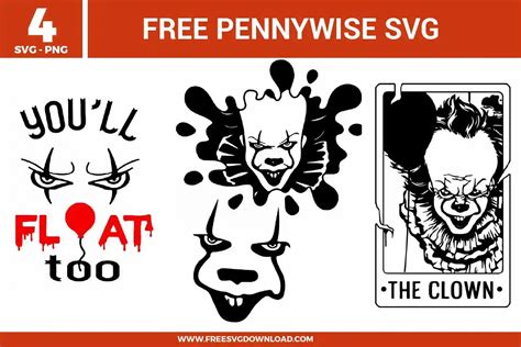 Discover the Joy of Creating with Free Pennywise SVG: The Ultimate Tool for Spooktacular Projects!
