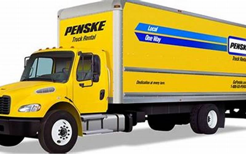 Penske 26 Foot Truck Rental