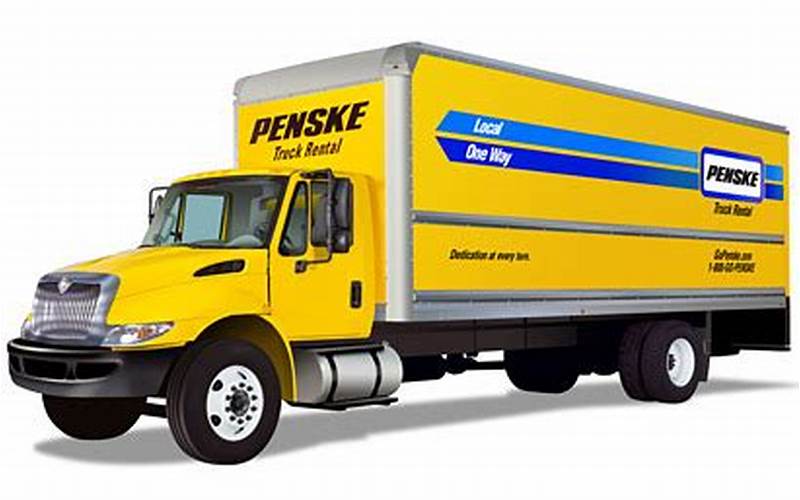 Penske Semi Truck Sizes