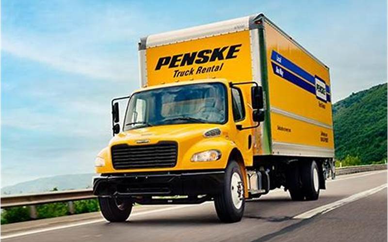 Penske Truck Rental Driving Tips