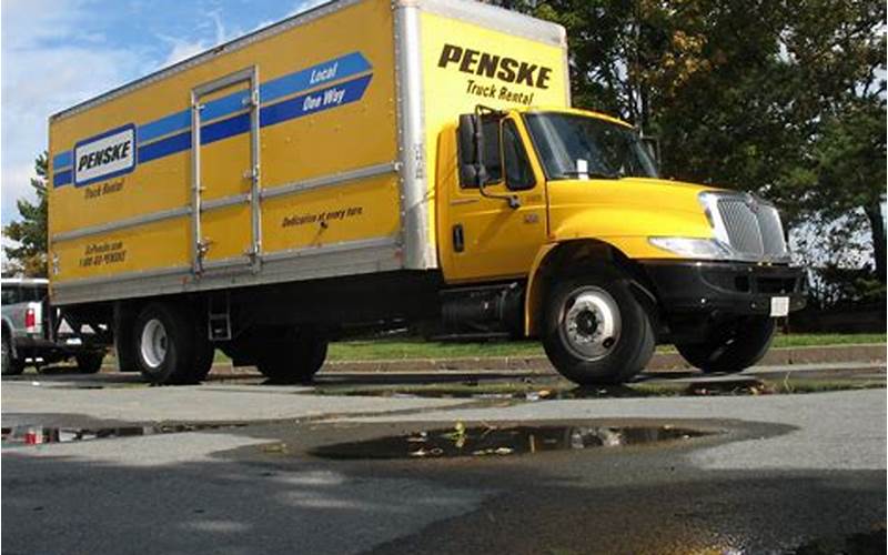 Penske Truck Rental Truck Rental