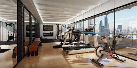 Luxury Penthouse Gym Design
