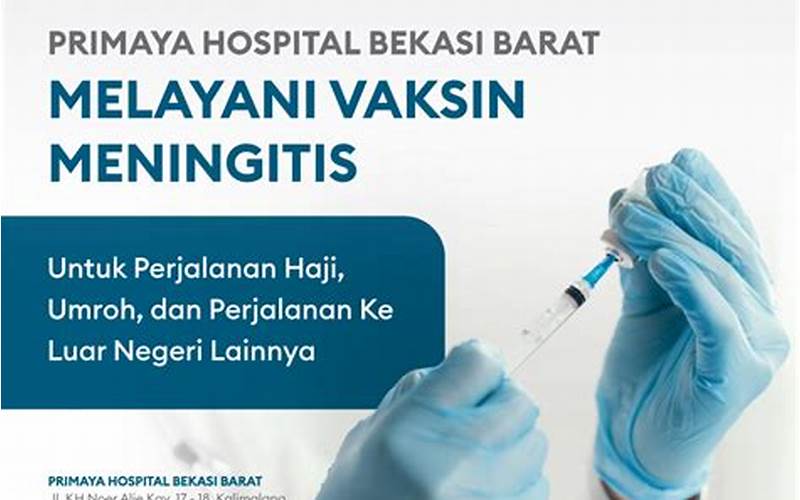 Pentingnya Vaksinasi Meningitis
