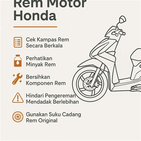 Perawatan Rem Pada Motor