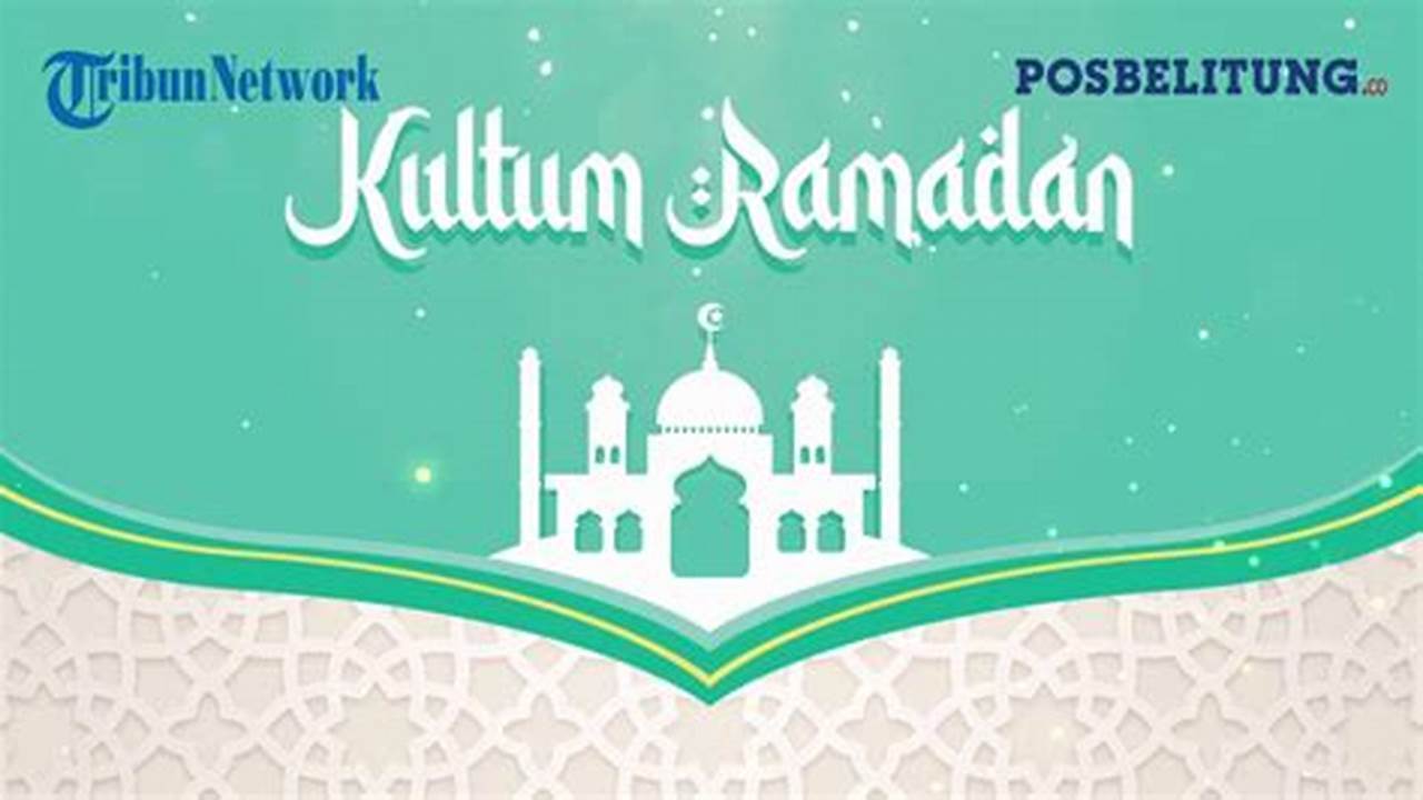 Penuh Kesabaran, Ramadhan