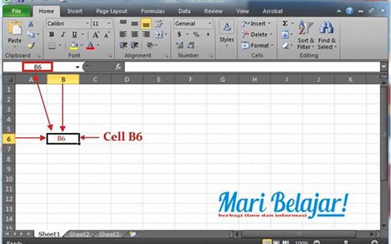 Penulisan Range Pada Excel
