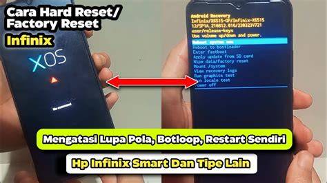 Ilustrasi HP Infinix Bootloop