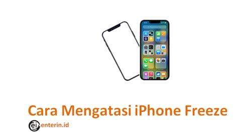 Ilustrasi berbagai penyebab iPhone freeze