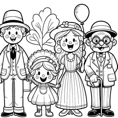 People Coloring Pages