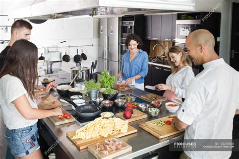 People Cooking Together