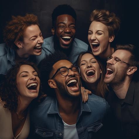 People Laughing Together