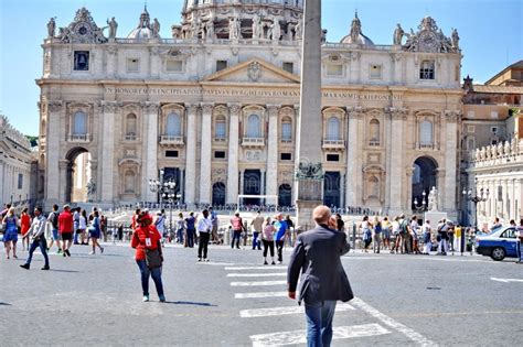People Visiting Vatican