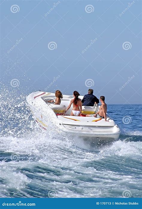 People on Speedboat